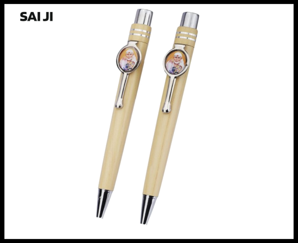 084. Plastic Ball Pen Customised Printing /Sai Ji Bonus Photo Wood | Corporate Gifting & Branding