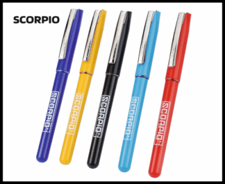 066. Plastic Ball Pen Customised Printing /Scorpio Roll On Colour | Corporate Gifting & Branding