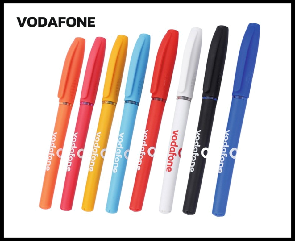079. Plastic Ball Pen Customised Printing /Vodafone Cute | Corporate Gifting & Branding