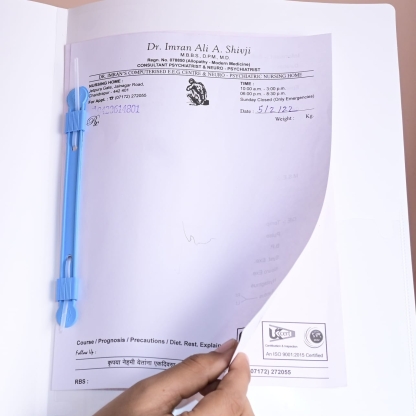 Custom Printed Letterpad | Single Color Printing | A4 Size | Best for Doctors & Businesses