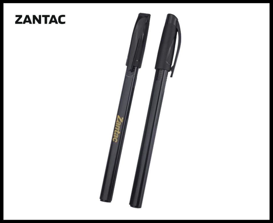 081. Plastic Ball Pen Customised Printing /Zantac Max F/Bk | Corporate Gifting & Branding