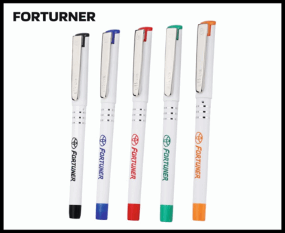 022. Plastic Ball Pen Customised Printing /Fortuner Kasa Wh | Corporate Gifting & Branding