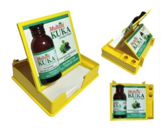 131. Custom Printed Plastic Pen Stand With Pad/Kuka | Corporate Gifting And Branding