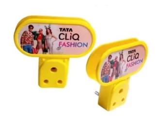 116. Custom Printed Plastic Mobile Stand/Tatacliq | Corporate Gifting And Branding