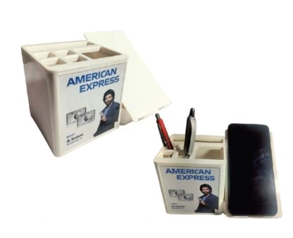 159. Custom Printed Plastic Pen Stand/American | Corporate Gifting And Branding