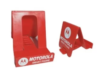 108. Custom Printed Plastic Mobile Stand/Motorola | Corporate Gifting And Branding