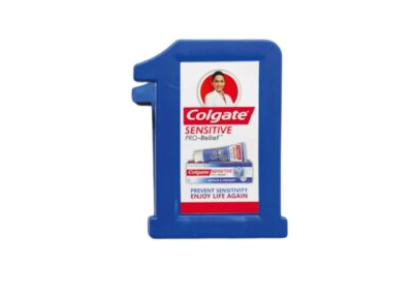 046. Custom Printed Plastic Paper Clip/Colgate | Corporate Gifting And Branding