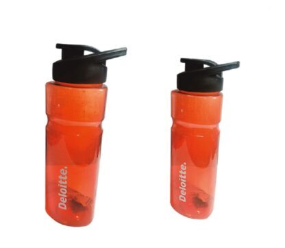 177. Custom Printed Plastic Bottle/Deloitte | Corporate Gifting And Branding